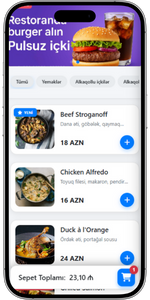 Mobil menyu interfeysi